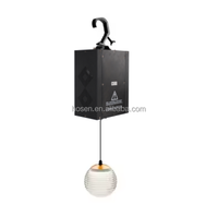 Goutte d'eau Dmx cristal effet lumière avec Machine de levage Disco scène led éclairage de treuil coloré