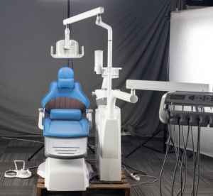 Unidad Dental de diseño integral, gran oferta, silla Dental de lujo, bandeja de instrumentos con sentido táctil, cojín de cuero de microfibra con taburete - Product Image 5