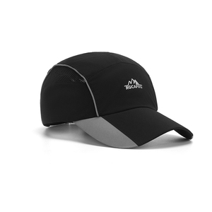 Gorras Deportivas de Secado Rápido de Alta Calidad, Gris y Negro, Gorra de Béisbol Personalizada y Económica con Malla Transpirable - Product Image 6
