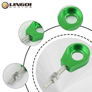 LING QI motocicleta 12mm 15mm bloque <span class=keywords><strong>de</strong></span> eje tensor <span class=keywords><strong>cadena</strong></span> ajustador <span class=keywords><strong>regulador</strong></span> deslizadores <span class=keywords><strong>para</strong></span> Dirt Bike Pit ATV Scooter - Product Image 5