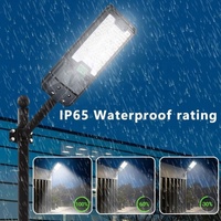 Lampe solaire LED extérieure intégrée IP65 étanche certifiée CE, durée de vie de 50 000 heures, 6000K, dimmable, télécommande