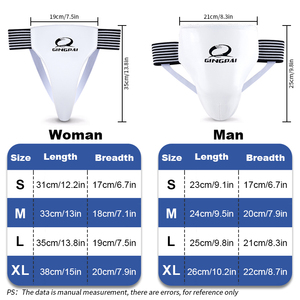 Suspensorio de MMA directo de fábrica GINGPAI Sanda Taekwondo Kick Boxing <span class=keywords><strong>Protector</strong></span> de ingle e inguinal para entrenamiento de hombres y mujeres - Product Image 6