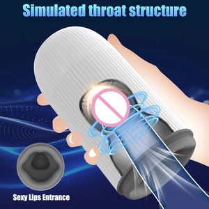 Thrusting Male Penis Trainer Rotating Clip Suction Masturbation Exercise <b>Vibrating</b> Cup 10/5/3 Frequencies Real Sex Feel Adult - Product Image 4