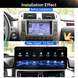 Pantalla Táctil Multimedia para Automóvil de 12.3'', Reproductor Estéreo Android con Carplay, Audio, GPS, Navegación, Radio, 4G, DSP para Lexus <span class=keywords><strong>GX</strong></span> GX460 2010~2017 - Product Image 2
