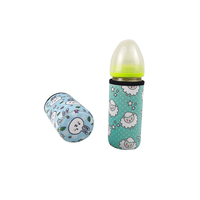 Accessoires isolés en néoprène personnalisés pour bébés, porte-sacs isothermes pour bouteilles de lait, jolis couvre-biberons d'allaitement