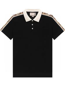 Top Direct Haute Version Correcte Lettre <span class=keywords><strong>G</strong></span> Imprimer Polo pour Hommes Dernière Vente Chaude Revers Couple Manches Courtes - Product Image 2