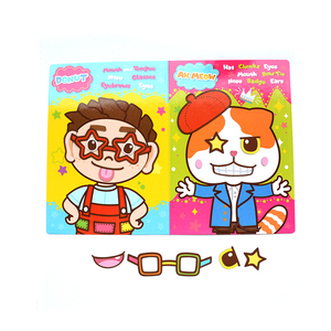 Create Funny Faces Magnetic <strong>Activity</strong> Tin with Illustrated Magnet <strong>Sheets</strong> <strong>Fun</strong> Games for Family - Product Image 4