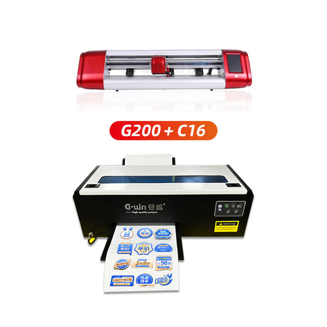 Gwin A4 Label Inkjet Printer for L805 Flex High Precision Label Automatic New 1 Year Warranty Water-Based Ink Portable Home Use