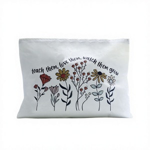 Pochette de <span class=keywords><strong>voyage</strong></span> de luxe imperméable à fermeture éclair avec motif lettres imprimé et logo personnalisé, capacité moyenne, pour cosmétiques et maquillage, trousse à crayons, tendance - Product Image 3