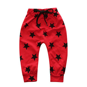 Pantalon Harem Décontracté en Coton Imprimé Étoiles pour Enfants Garçons Printemps Automne - Product Image 2