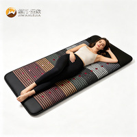 Coussin chauffant multi-pierres Jiwan Lejia en améthyste et jade pour centre de thérapie
