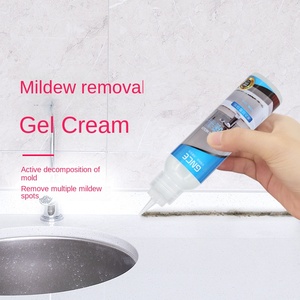 Gel anti-moisissure, nettoyant à base de javel 120g <span class=keywords><strong>pour</strong></span> joints de <span class=keywords><strong>carrelage</strong></span>, baignoire, mastic silicone et murs - Product Image 1