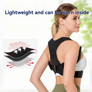 Corrector de postura de clavícula ajustable médico cinturón de soporte lumbar de hombro - Product Image 2