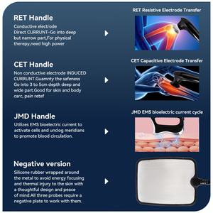 Prix usine 2025 Machine de physiothérapie 448k pour soulagement de la douleur, détoxification lymphatique et amincissement corporel - Product Image 4