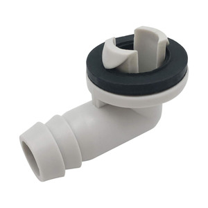 Adaptador <span class=keywords><strong>de</strong></span> Drenaje para Aire Acondicionado <span class=keywords><strong>de</strong></span> Ventana, Conector <span class=keywords><strong>de</strong></span> Manguera <span class=keywords><strong>de</strong></span> Plástico Liso con Accesorios en C, Codo con Anillo <span class=keywords><strong>de</strong></span> Goma Antiderrames - Product Image 5