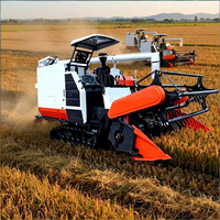 Moissonneuse-batteuse automotrice Wishope de haute qualité 100 CV pour riz et céréales à alimentation complète