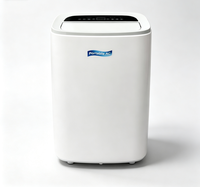 Climatiseur portable domestique Airwens 9000 BTU à faible bruit, économie d'énergie, avec roues et télécommande