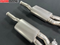 Système d'échappement Catback à soupapes en titane léger SPEEDWINNER pour Mercedes-Benz G63 AMG W464 2018+ Pièces de tuning améliorées
