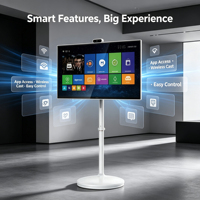 Android 13/8+128GB Layar Sentuh 27 Inci Mobile Heart Touch Screen All-in-One Bestie Machine Nirkabel HD Layar Pintar Sahabat Terbaik