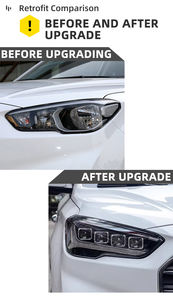 MJ para <span class=keywords><strong>Hyundai</strong></span> IX35 <span class=keywords><strong>Tucson</strong></span> 2018 2020 accesorios LED faros delanteros Lmap actualización 4 lentes Demon LED faros delanteros - Product Image 3