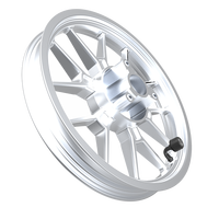 Malide Alarm keamanan ban motor 3.0V TPMS, sistem tekanan ban Universal Sensor kustom