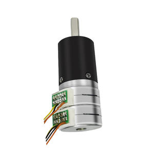 Motor paso a paso planetario en miniatura con engranajes, 0.5Nm de torque, eje de 5.0mm, CC 2 fases GMP24-25BY para aplicaciones médicas, automotrices y de belleza - Product Image 1