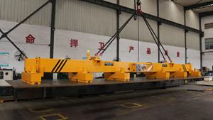 Industrielles Heben schwerer Stahlplatten verwendet Teleskop kran permanenter Hub elektro magnet - Product Image 2