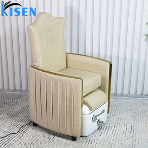 Kisen Luxe <span class=keywords><strong>Pas</strong></span> <span class=keywords><strong>Cher</strong></span> Prix Top Ventes Dos Haut Moderne Pied Spa Pétrissage Massage Manucure Pédicure Chaise Surf <span class=keywords><strong>Pompe</strong></span> avec Lumières LED - Product Image 2