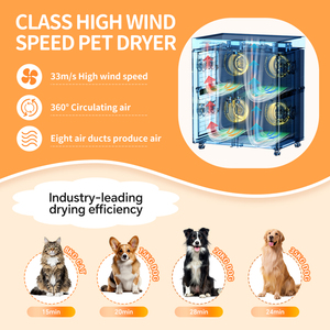 Secadora Automática Grande <span class=keywords><strong>para</strong></span> Mascotas, Caja de Plástico <span class=keywords><strong>para</strong></span> Secar Gatos y <span class=keywords><strong>Perros</strong></span> Grandes, Estilo Nave Espacial, Secadora de Pelo - Product Image 6