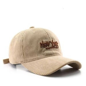 Casquette de Baseball en velours côtelé commun de haute qualité structuré papa chapeau broderie <span class=keywords><strong>New</strong></span> <span class=keywords><strong>York</strong></span> réglable Snapback pour hommes femmes vêtements de plein air - Product Image 2