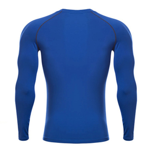 Long Sleeve Compression Shirt Plain Solid <b>Raglan</b> Sleeves Quick Dry Athletic Base Layer Gym Workout <b>Top</b> - Product Image 5