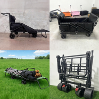 Carrito de Almacenamiento Plegable y Portátil de 400L, con Asa Ajustable, para Niños y Adultos, OEM/ODM