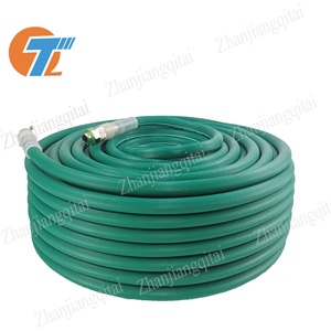 Nhà máy trực tiếp cung cấp bán chạy nhất bền cường độ nén cao màu xanh lá cây 5 lớp áp lực cao PVC vòi phun zhan nhựa - Product Image 4