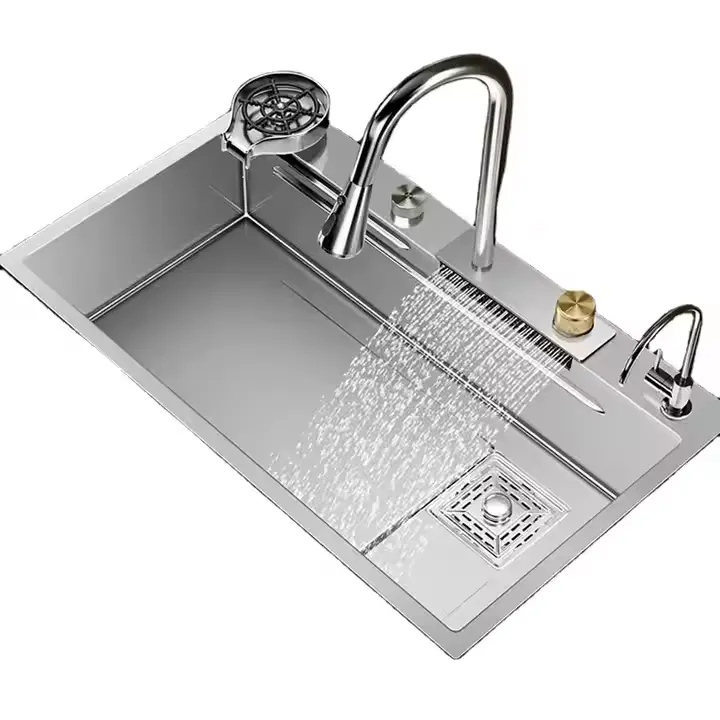 FYASSI Single Bowl Luxury Kitchen Sink