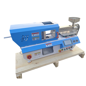 Máy ép phun nhựa mini để bàn 50KN, máy làm nhựa nhỏ, dùng để ép phun các chi tiết nhựa 25g - Product Image 1