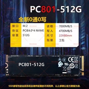 Yüksek Hızlı Katı Hal Sürücülü M.2 Masaüstü Dizüstü Bilgisayarlar PC801-512G - Product Image 2