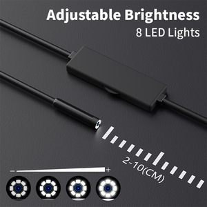 Industrial Endoscope 8mm 2 Million Pixels With Built In <b>Led</b> <b>Light</b> For Ios Apple Direct Connection 1000mm <b>Working</b> Length - Product Image 2