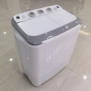 <span class=keywords><strong>Lavadora</strong></span> Semiautomática de <span class=keywords><strong>Doble</strong></span> Tambor de 5 kg, <span class=keywords><strong>Lavadora</strong></span> <span class=keywords><strong>Pequeña</strong></span> para el Hogar con Función de Lavado y Deshidratación - Product Image 3