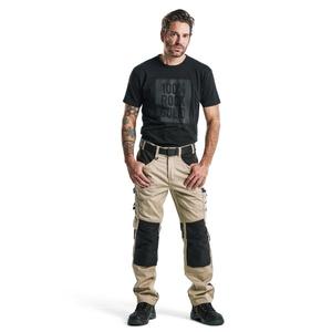 BLAKLADER - 155618602799C44 Pantalon sans poches à clous Stone/Black-PANTALON DE TRAVAIL EAN 7330509594100 PANTALON DE TRAVAIL CARGO - Product Image 3