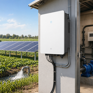 อินเวอร์เตอร์พลังงานแสงอาทิตย์ระบบไฮบริดแบบกริดเปิด/ปิด12KW 8KW 7kw 5KW <span class=keywords><strong>6KW</strong></span> สามเฟสสำหรับระบบสุริยะ - Product Image 6