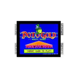 T340 POT O altın POG 5in1 Video için PCB oyun kurulu jetonlu oyun makinesi için dokunmatik ekran oyunu