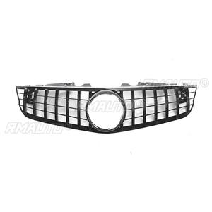 Parrilla Delantera Decorativa Estilo GT para Mercedes Benz Clase SL R230 2010-2012, Rejilla de Parachoques, Accesorios Exteriores - Product Image 3