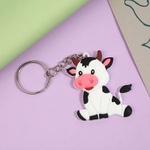 Cheap Customised Pvc Rubber <b>Keychain</b> With Logo 2D /3D Soft PVC Keychains <b>Custom</b> Logo for Promotion Gifts <b>Keychain</b> - Product Image 6