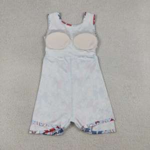 RTS Ropa Deportiva, Vestido con Lazos de Helado del 4 de Julio para Niñas Pequeñas, Shorts con Forro, Diseño Estadounidense, para Jugar Tenis, Yoga, Nuevos Diseños, Vestido para Hermanas - Product Image 4