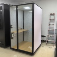 PYinC |   Cabine de bureau insonorisée mobile et certifiée internationalement - Convient pour la maison, le bureau et l'usine.