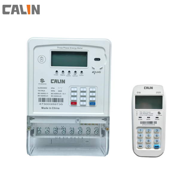 Smart Three-phase Meter with Options for Prepaid/postpaid, Keypad and CIU Optional