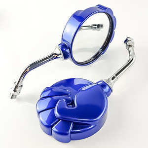 Espejo retrovisor de mano Qiangye Stone para motocicleta, vehículo eléctrico, M9903, ajuste universal, diseño de puño colorido - Product Image 4