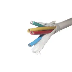 300/500 V Kupferleiter PVC-Isolierung weiße Hülle A05VV-R Elektikkabel