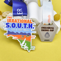 Médaille de récompense personnalisée OEM ODM en émail souple 2D 3D avec impression UV pour le karaté, le cyclisme, l'excellence académique et les championnats