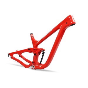 Marco de Enduro de carbono 27,5er 29ER SUSPENSIÓN COMPLETA, cuadro de bicicleta de montaña P9 con choque de 210x55mm, gran oferta - Product Image 1